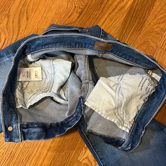 MOTHER The Insider Crop Step Fray Size 30 NWT - Picture 10 of 14